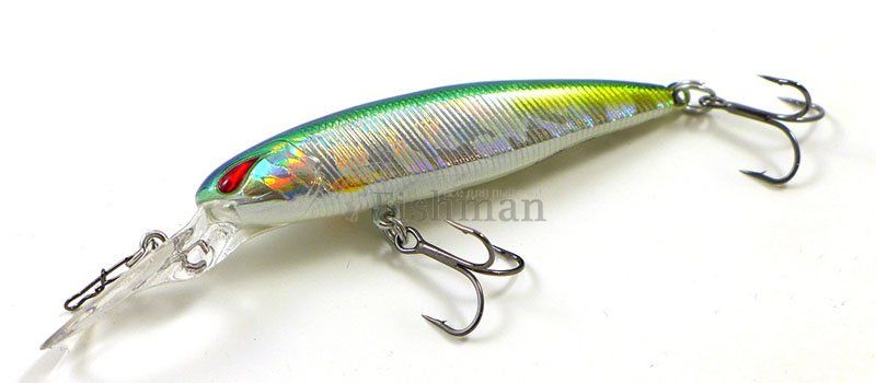 hard baits Nories Laydown Minnow Deep Just Wakasagi SP 213 in a