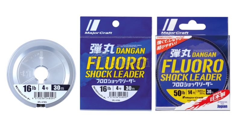 Major Craft Dangan FC 30m, 0.128 мм.(#0.6), 0.9 кг(2 lb)