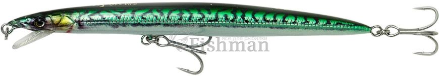 Savage Gear Sandeel Jerk Minnow 175F, Green mackerel