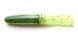 Keitech Salty Core Tube 4.25", 504 watermelon chartreuse