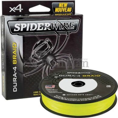 Spiderwire Dura 4 Yellow, 0.100 мм., 9,1 кг.