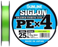 Sunline Siglon PE х4 - 300 м, 0.223 мм., 13,60 кг.(30 lb)