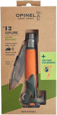 Opinel №12 Explore Remover Orange