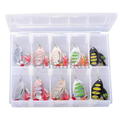 Savage Gear Rotex Spinner kit3 #2 & #3 (10шт)