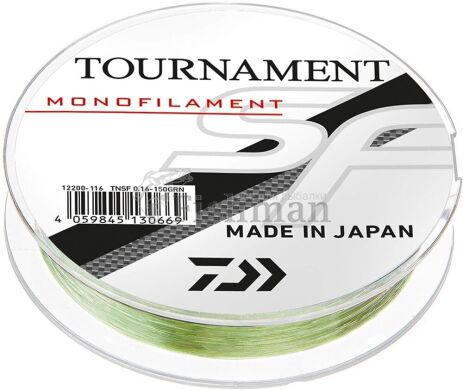 Daiwa Tournament SF Green, 0.180 мм., 2,9 кг.