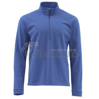 Simms Midweight Core Quarter-Zip Rich Blue, L