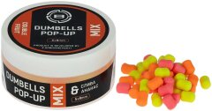 Brain Dumbells Mix Double Fruit (cлива+ананас), 5х8mm, 34, floating