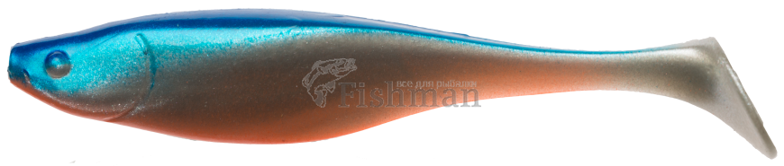 Narval Commander Shad 10, #001-Blue Back Shiner