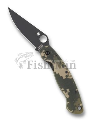 Spyderco Military Black Blade Camo