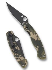 Spyderco Military Black Blade Camo