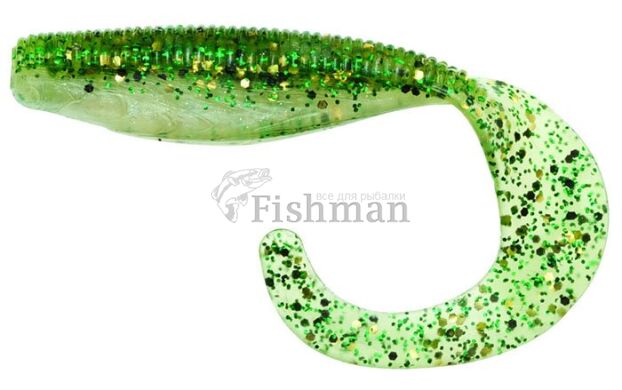 Z-Man Streakz Curly Tailz 4", Baby Bass