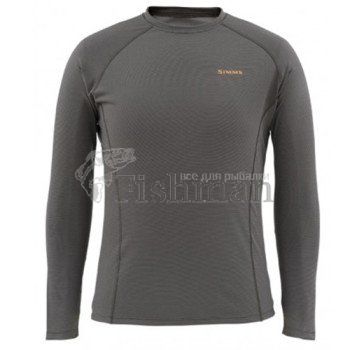Simms Waderwick Core Crew Neck Coal, L