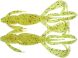 Keitech Crazy Flapper 2", PAL#01 chartreuse red flake