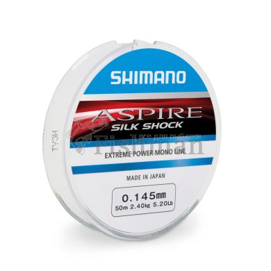 Shimano Aspire Silk Shock 150 м, 0.145 мм, 2,4 кг