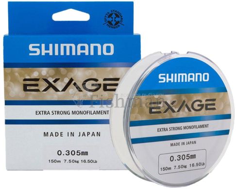 Shimano Exage 150m, 0.125 мм, 1.2 кг.