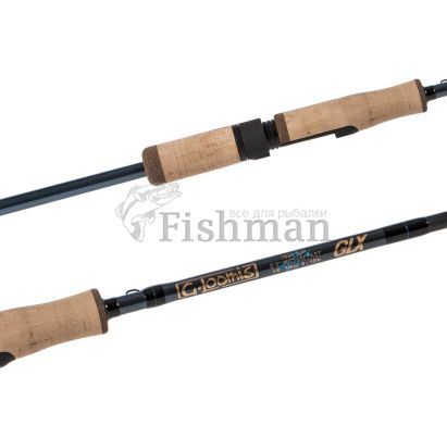 GLoomis GLX Jig & Worm Spinning, GLX 802S JWR, 203, 1, 203, 3.5 - 7, #0.2 - 0.6 PE, EX-Fast