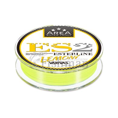 Varivas Ester Line Trout Area ES2 Lemon, 0.09 мм.(#0.3), 0.74 кг