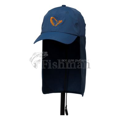 Savage Gear Savage Salt UV Cap, Blue