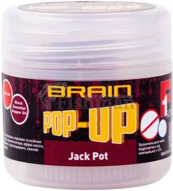 Brain Pop-Up F1 Jack Pot ( копченая колбаса ), 10 мм., 20, плавающий