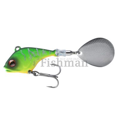 Daiwa Prorex TG Jig Spinner 14g, Matt Firetiger/Black Stripes