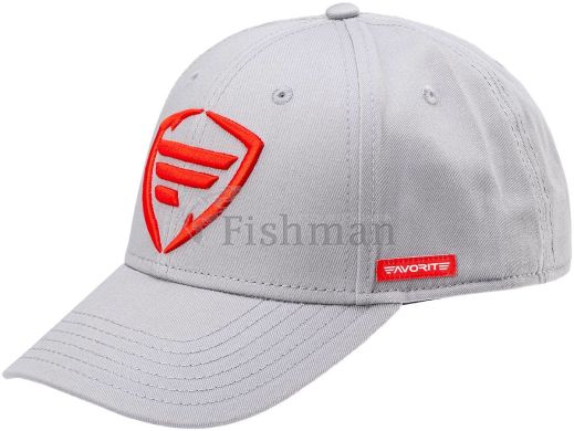 Favorite Gray Red F Logo, Серый, 58