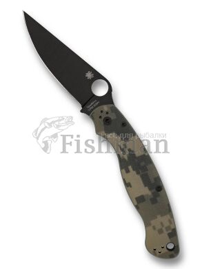 Spyderco Military 2 Black Blade Camo