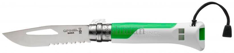 Opinel №8 Outdoor Fluo Green