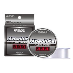 Varivas Absolute AAA Fluorocarbon 80m, 0.128 мм.(#0.6), 1.13 кг(2.5 lb)