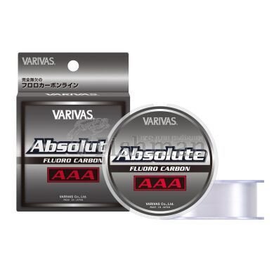 Varivas Absolute AAA Fluorocarbon 80m, 0.128 мм.(#0.6), 1.13 кг(2.5 lb)