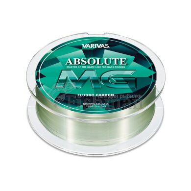 Varivas Absolute MG Fluorocarbon 100m, 0.165 мм.(#1), 1.8 кг.(4 lb)