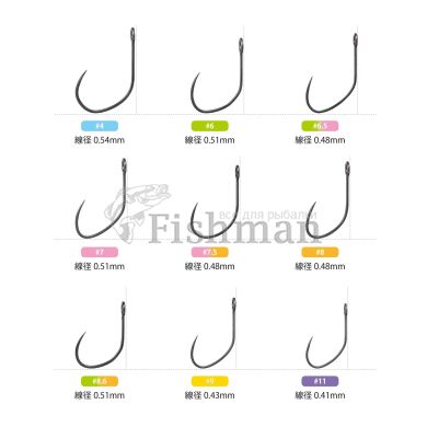 Varivas Super Trout Area MLD Tournament Hook Canvas, 15, 6.5