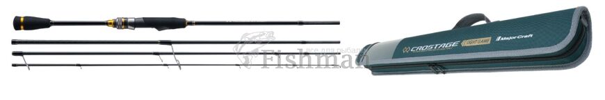 Major Craft Crostage New, CRX-T764L, 228, 4, 61, 0.5 - 7.0, #0.1 - 0.6 PE, Fast