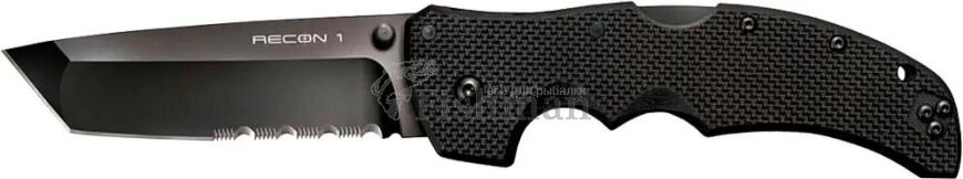 Cold Steel Recon 1 Tanto Point полусеррейтор