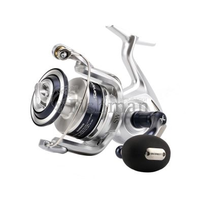 Shimano Saragosa SW, 25000, 5000SW, 5.7, 455, 0.30мм - 230м, 0.35мм - 175м, 0.40мм - 130м, 5+1