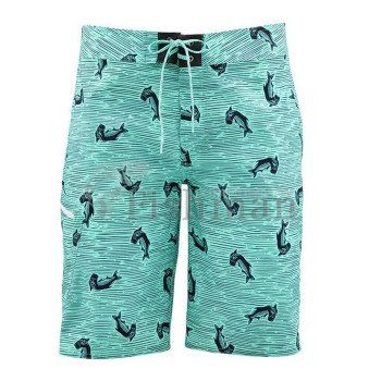 Simms Tumunu Board Short - Print Tarpon Time Aruba, 38
