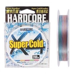Duel Hardcore Super Cold X4 200m, 0.235 мм(#2.0), 13,60 кг.(30 lb)