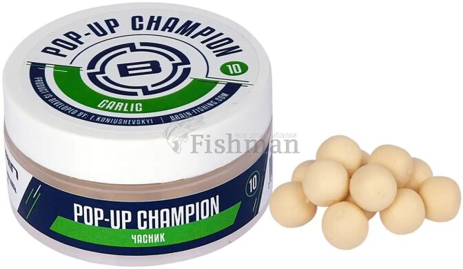 Brain Champion Pop-Up Garlic (чеснок), 10, 34, floating