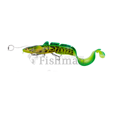Savage Gear 3D Line Thru Burbot 500FS, Firetiger
