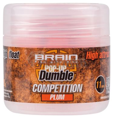 Brain Dumble Pop-Up Competition Plum (слива), 11 мм., 20, плаваючий