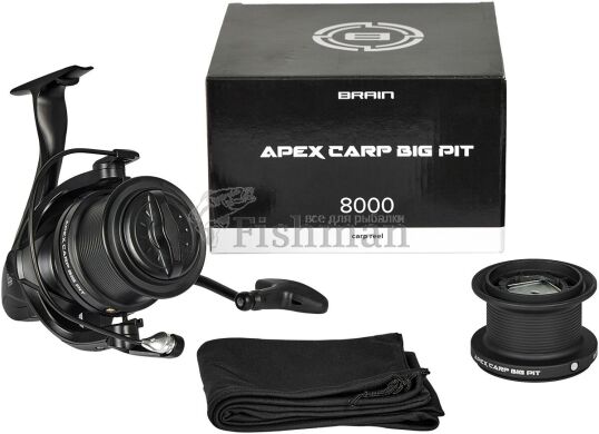 Brain Apex Carp Big Pit, 8000, 8000, 4.1, 642, 0.22-250/ 0.25-200, 6+1