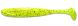 Keitech Easy Shiner 4.5", PAL#01 chartreuse red flake