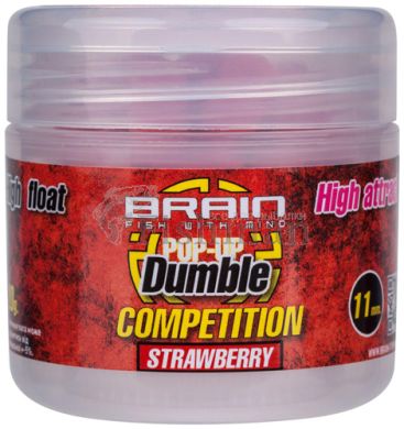 Brain Dumble Pop-Up Competition Strawberry (полуниця), 11 мм., 20, плаваючий