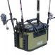 Prox EVA Tackle Bakkan With Rod Holder army green	, 36, 45×30×25.5
