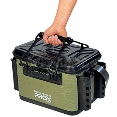 Prox EVA Tackle Bakkan With Rod Holder army green	, 36, 45×30×25.5