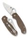 Spyderco Para 3 CPM Cru-Wear Micarta Brown