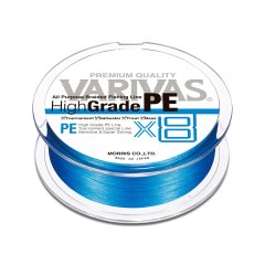 Varivas High Grade PE X8 Ocean Blue 150m, 0.128 мм.(#0.6), 5,90 кг(13 lb)