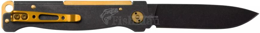 Boker Plus Atlas Black Stonewash Brass