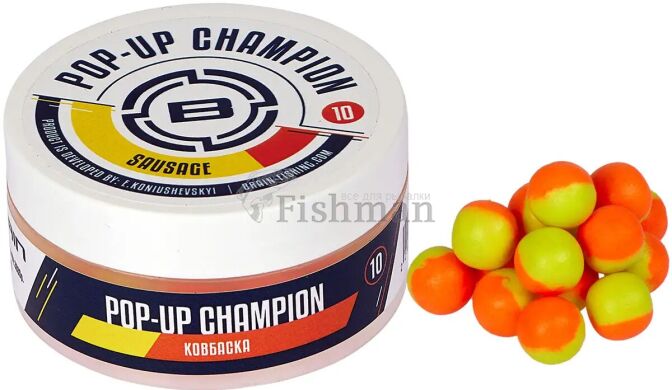 Brain Champion Pop-Up Sausage (колбаска), 10, 34, floating