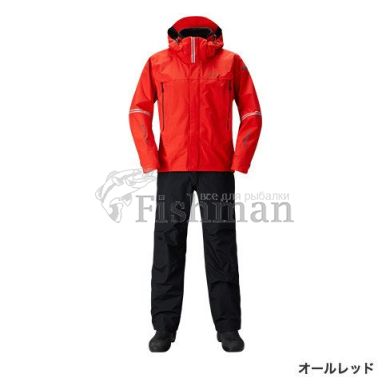 Shimano DS Advance Protective Suit All red RT-025S, L