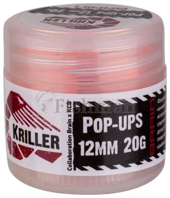 Brain Kriller (кальмар/специи) POP-UPS 20g, 12 мм., 20, плавающий